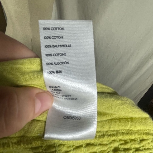 Free People Lime Green Sweet Heart Neckline Crop Top Tank Size Large - Picture 7 of 7